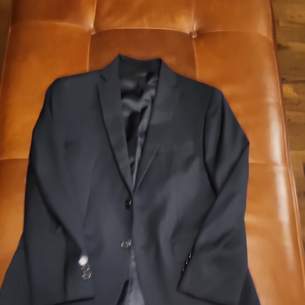 Ralph Lauren Black Slim-Fit Blazer